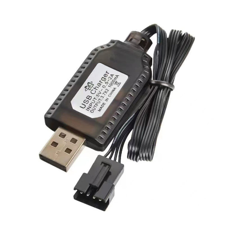 Cavo di ricarica USB per batteria al litio da 10 pezzi 7,4 V 18650 Cavo di ricarica USB per batteria al litio da 10 pezzi 7,4 V 18650